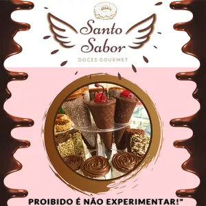 Imagem principal do produto Cones Trufados Santo Sabor