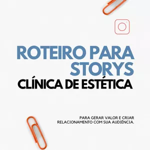 Imagem de capa para o Curso online Roteiro para STORYS CLÍNICA DE ESTÉTICA