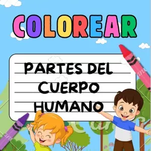 Imagen de portada para Ebook APRENDO LAS PARTES DE MI CUERPO PINTANDO