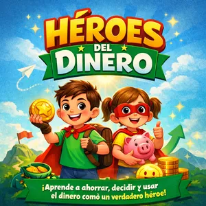 Imagen de portada para Ebook HÉROES DEL DINERO: El libro que enseña a tus hijos lo que la escuela no explica