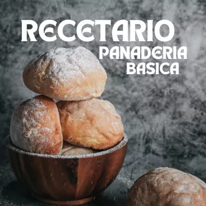 Imagen de portada para Ebook RECETARIO DE PANADERIA BASICA 