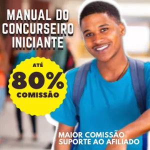 Imagem de capa para o Ebook Manual do Concurseiro Iniciante