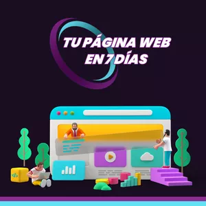 Imagen de portada para Curso online Tu Página Web en 7 Días