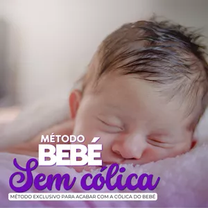 Imagem de capa para o Ebook Método Bebé Sem Cólica
