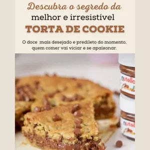 Imagem principal do produto Ebook a Melhor Torta de Cookie do mundo