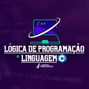 Imagem de capa para o Curso online Lógica de programação e linguagem&nbsp;C