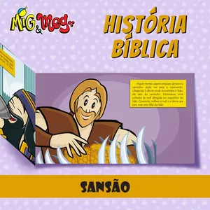 Imagem de capa para o Ebook História Sansão