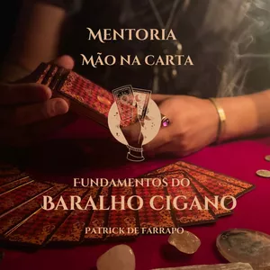 Imagem de capa para o Curso online MENTORIA MÃO NA CARTA! CURSO DE BARALHO CIGANO MÓDULO 1