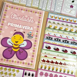 Imagem de capa para o Ebook ✨ Atividades Primavera ✨🌸