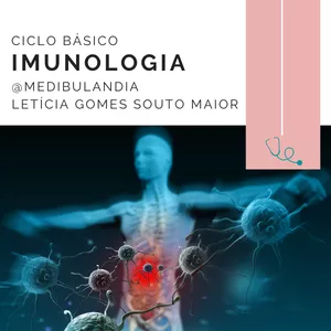Imagem de capa para o Ebook Apostila de Imunologia - @medibulandia