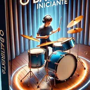Imagem de capa para o Ebook O BATERISTA INICIANTE 