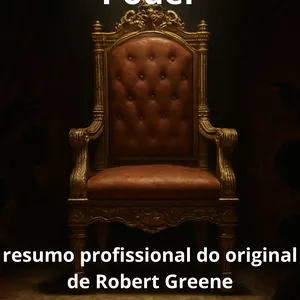Imagem de capa para o Ebook resumo profissional do livro as 48 leis do poder de  Robert Greene