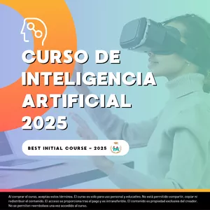 Imagen de portada para Curso online "Curso Básico de IA: Introducción y Aplicaciones