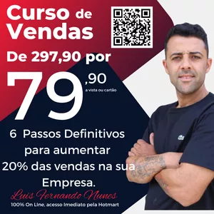 Imagem de Como se tornar um vendedor de suceso. criado por Luis Fernando Nunes na hotmart