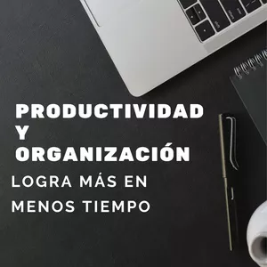 Imagen de portada para Ebook Productividad y Organización: Logra Más en Menos Tiempo. E-book