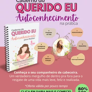 Imagem de capa para o Curso online Querido Eu: Caderno do Autoconhecimento para Mulher