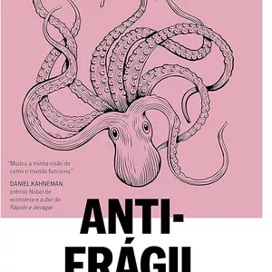 Imagem de capa para o Ebook Anti Frágil - Nassim Nicholas Taleb