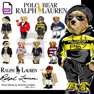 Imagen de portada para Curso online PACK POLO BEAR x9 Formato PNG