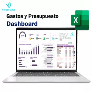 Imagen de portada para Curso online Dashboard de Presupuesto y Gastos de Marketing en Excel y Power Pivot