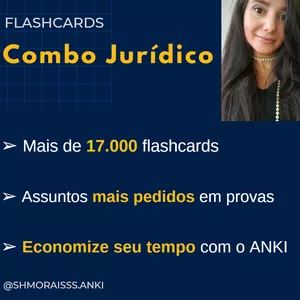 Imagem de capa para o Curso online Flashcards Jurídicos - ANKI 