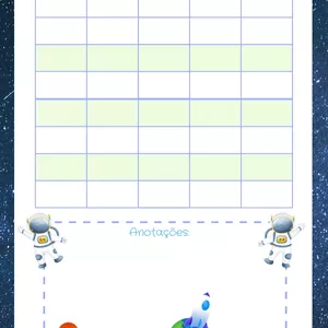 Imagem de capa para o Ebook Planner astronauta