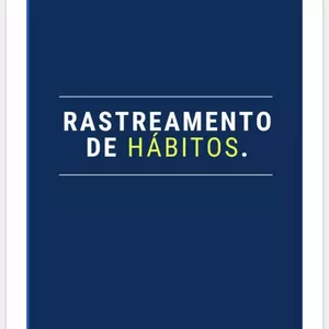 Imagem de capa para o Ebook Rastreamento de hábitos.