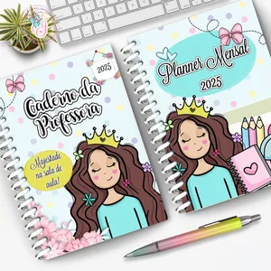 Imagem de capa para o Ebook Planner da Professora 2025: Majestade em Sala de Aula