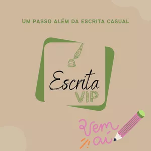 Imagem de capa para o Curso online Escrita VIP 2/2024