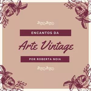 Imagem de capa para o Curso online Encantos da Arte Vintage