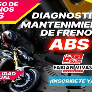 Imagen de portada para Curso online Diagnóstico, reparación y adaptación de FRENOS ABS en MOTOS  