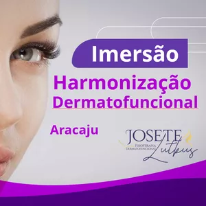 Imagem principal do produto Curso de Imersão em Harmonização Dermatofuncional - Aracaju