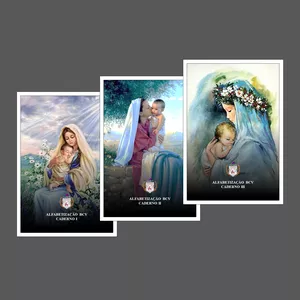 Imagem de capa para o Ebook Alfabetização BCV - Cadernos 1,2 e 3