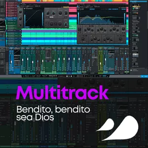 Imagen de portada para Curso online Multitrack: Bendito, bendito sea Dios (+MIDI)