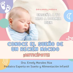 Imagen de portada para Curso online Sueño en recién nacidos y bebés menores de 6 meses