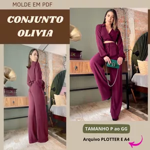 Imagem de capa para o Curso online MOLDE CONJUNTO OLIVIA