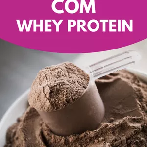 Imagem de capa para o Ebook Receitas com Whey Protein