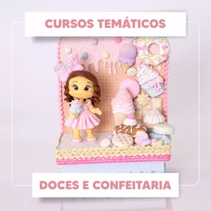Imagem do curso DOCES E CONFEITARIA - CURSOS TEMÁTICOS