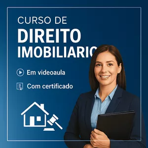 Imagem de Curso de Direito Imobiliário criado por Qualifica Brasil na hotmart