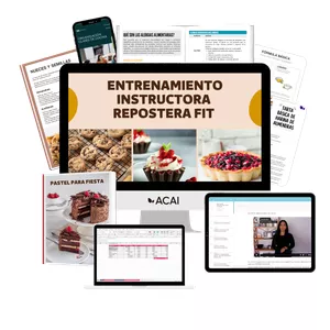 Imagen de portada para Curso online Entrenamiento Instructora Repostera Fit
