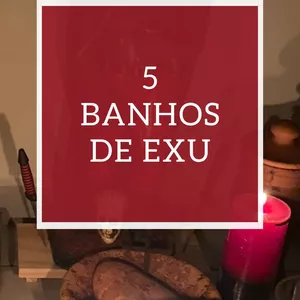 Imagem de capa para o Ebook 5 Banhos de EXU