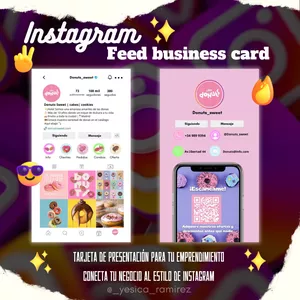 Imagen de portada para Ebook Instagram Feed Business Cards - Conecta tu negocio al estilo de Instagram✨