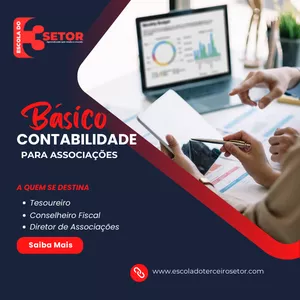 Imagem de capa para o Curso online CONTABILIDADE BÁSICA PARA ASSOCIAÇÕES