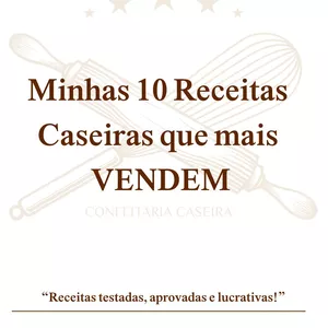 Imagem de capa para o Ebook 10 Receitas Caseiras – Simples, Baratas e Lucrativas