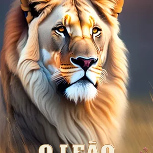 Imagem de capa para o Ebook HISTÓRIA INFÂNTIL - O LEÃO CORAJOSO