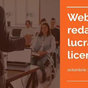 Cover image for Online course Redactare lucrare de licenta - octombrie