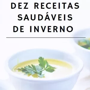 Imagem de capa para o Ebook Dez receitas saudáveis de inverno