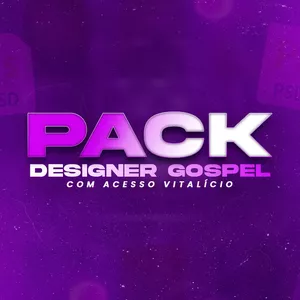 Imagem de capa para o Curso online PACK DESIGNER GOSPEL