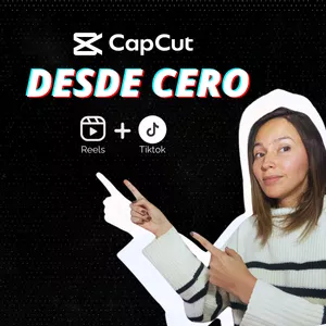 Imagen de portada para Curso online Capcut Academy: Aprende a editar videos y reels desde cero