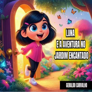 Imagem de capa para o Ebook Luna e a Aventura no Jardim Encantado – Um Livro Infantil Cheio de Magia e Amizade