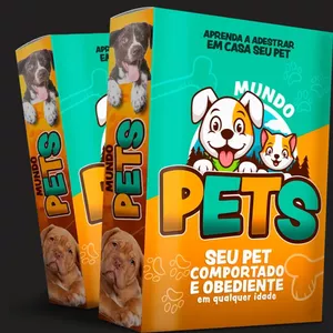 Imagem de capa para o Ebook Guia Completo de Como Adestrar o Seu Pet em Casa.